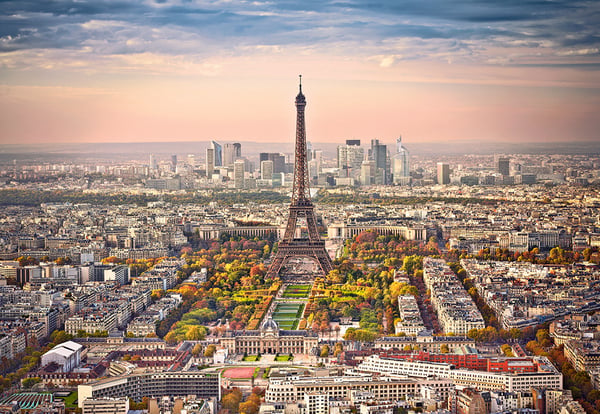 Castorland Cityscape of Paris 1500 pcs Puslespil 1500 stk By