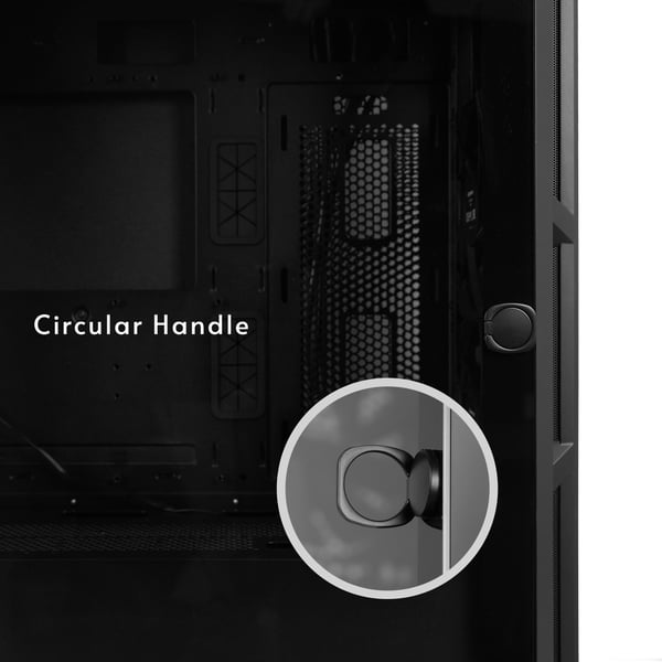 Chieftec PC- Gehäuse GA-01B-L-OP APEX LUMO Midi Tower Sort