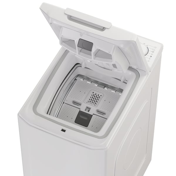 Candy TCA483D2-S vaskemaskine Top-indlæsning 8 kg 1400 rpm Hvid