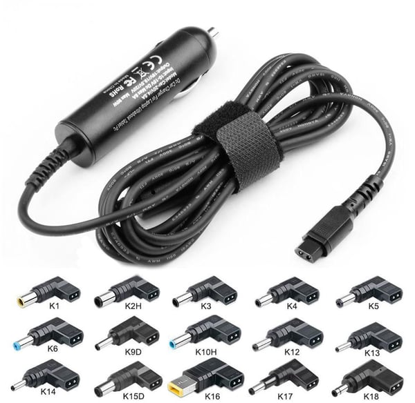 CoreParts MBXUN-90W-DC0001 strømadapter og vekselret Indendørs Sort