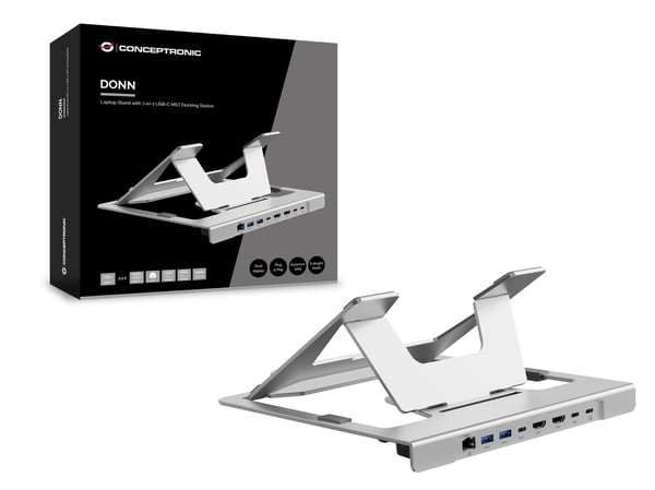 Conceptronic DONN35S laptop stativ Sølv