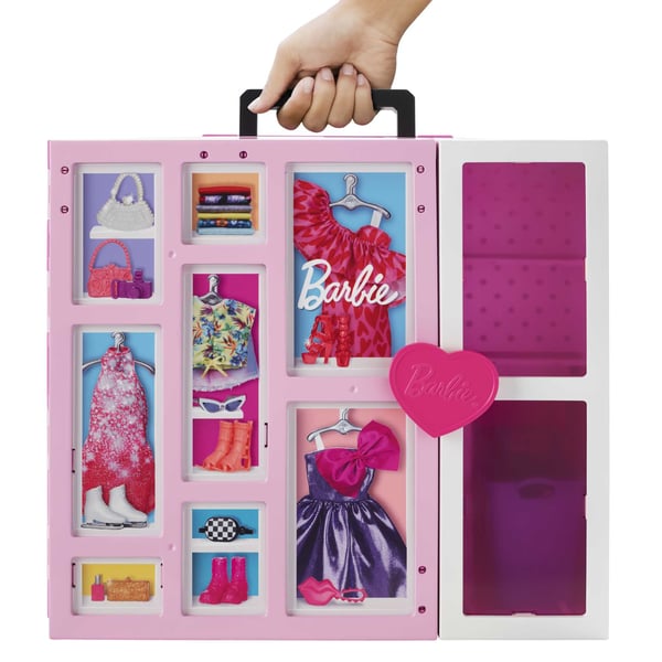 Barbie Fashionistas Dream Closet-docka och lekset