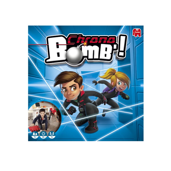 Jumbo Chrono Bomb' 10 min Lautapeli Matkailu-/seikkailupeli
