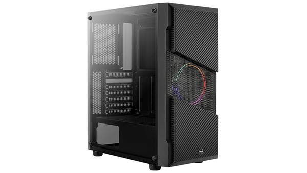 Aerocool Menace Saturn FRGB Midi Tower Svart