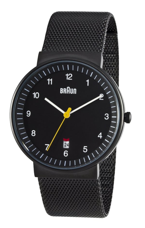 Braun BN0032 Armbandsur Hankoppling Kvarts Svart