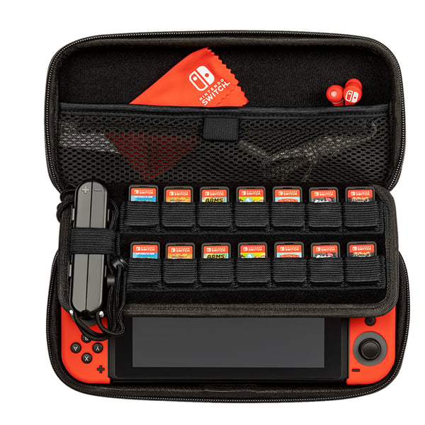 PDP 500-152-EU transportabel spillekonsol etui Hårdt etui Nintendo Sort, Grå, Rød