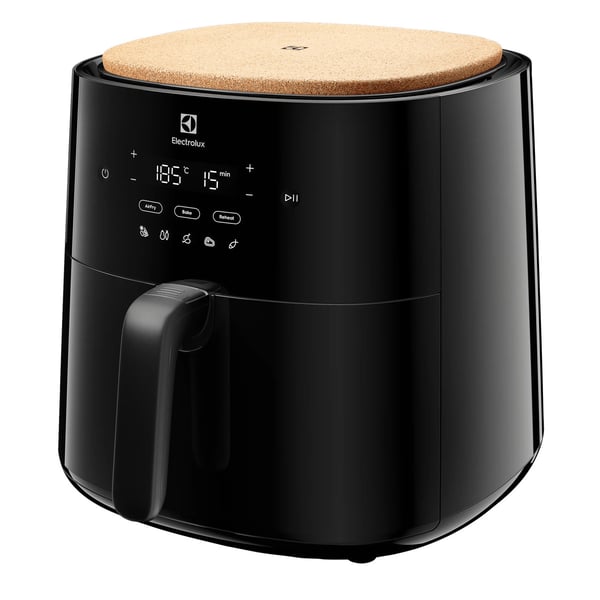 Electrolux EAF7B Yksi 6,8 L Erillinen 1800 W Kuumakiertoilmakypsennin Musta