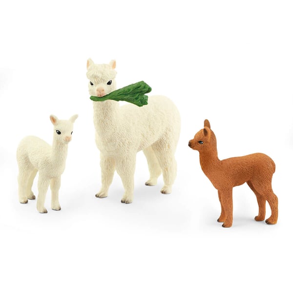schleich I det vilda Alpaca Set
