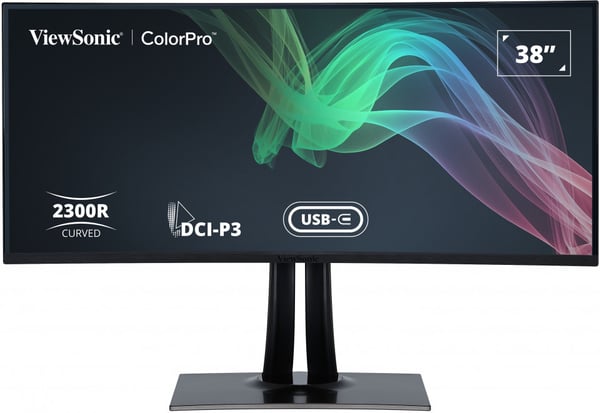 Viewsonic VP3881A computerskærm 96,5 cm (38") 3840 x 1600 pixel Quad HD+ LED Sort Viewsonic VP3881A computerskærm 96,5 cm (38") 3840 x 1600 pixel Quad HD+ LED Sort