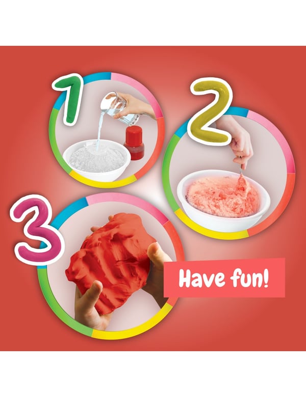 Science4You 80004760 forbrugsvare til modellering Modellering ler Rød 1 stk