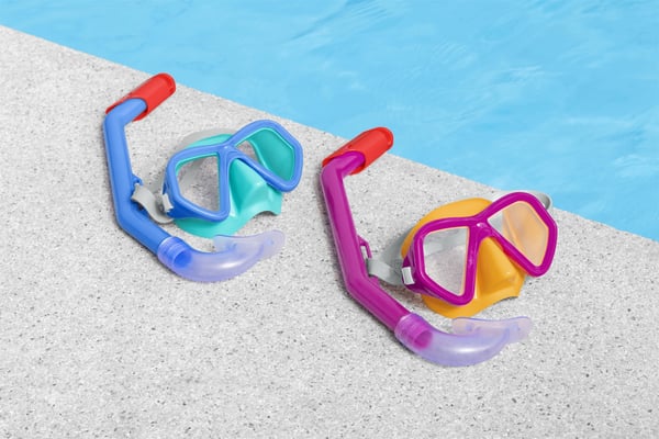 Bestway 24023 / 23 dykkemaske Polykarbonat Forskellige farver Barn