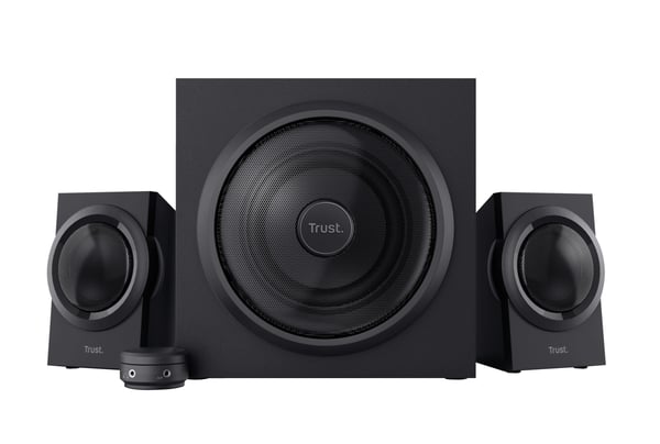 Trust Yuri mikrofonset 60 W Universal Svart 2.1 kanaler 1-vägs 15 W