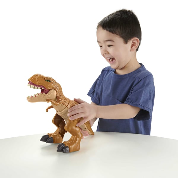Fisher-Price Imaginext Jurassic World T.Rex som kastar med huvudet Fisher-Price Imaginext Jurassic World T.Rex som kastar med huvudet