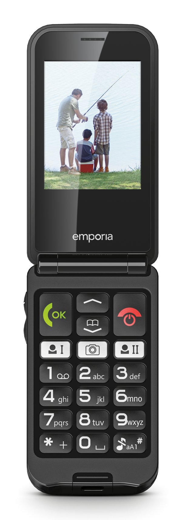 Emporia emporiaTALKglam 6,1 cm (2.4") 94 g Musta Ominaisuuspuhelin