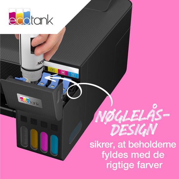 Epson 107 EcoTank lys magenta blækbeholder