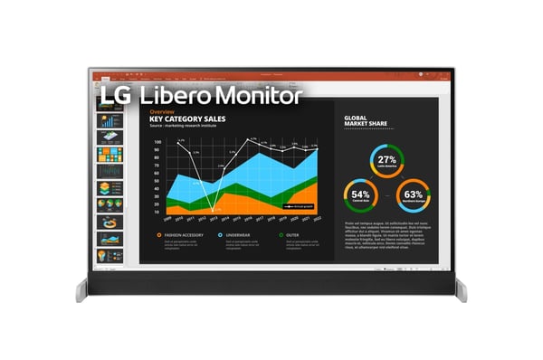 LG 27BQ70QC-S tietokoneen litteä näyttö 68,6 cm (27") 2560 x 1440 pikseliä 2K Ultra HD LED Valkoinen