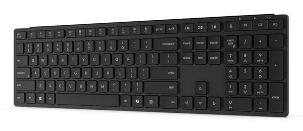 Lenovo 4Y41S04673 tangentbord Hem / Kontor Trådlös RF + Bluetooth tyska Svart