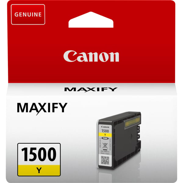 Canon PGI-1500 Y - 4,5 ml - Keltainen - alkuperäinen