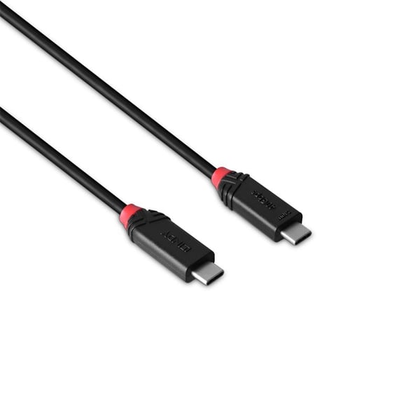 Lindy 37002 USB-kabel USB4 Gen 3x2 2 m USB C 40 Gbit/sek. 240 W Sort