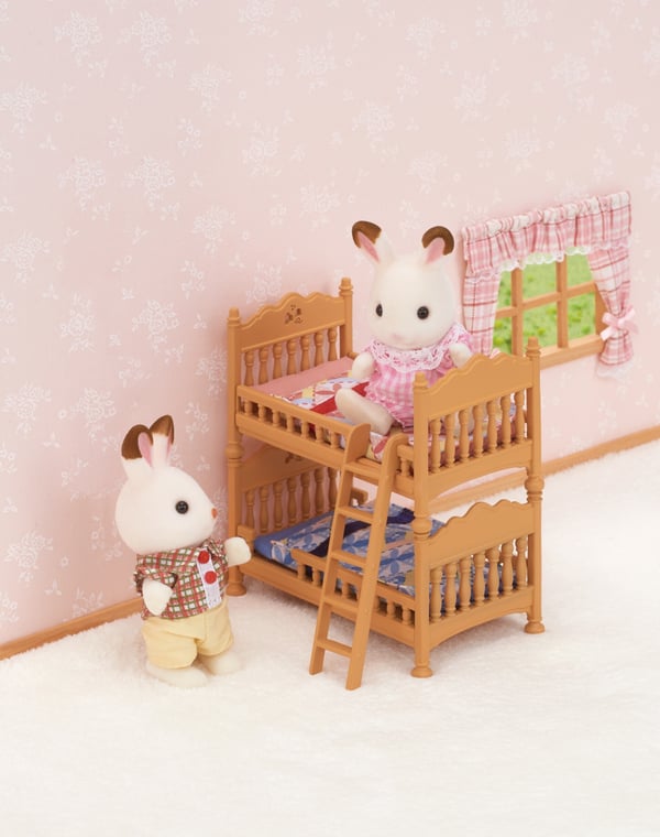 Sylvanian Families Barnkammare med våningssäng