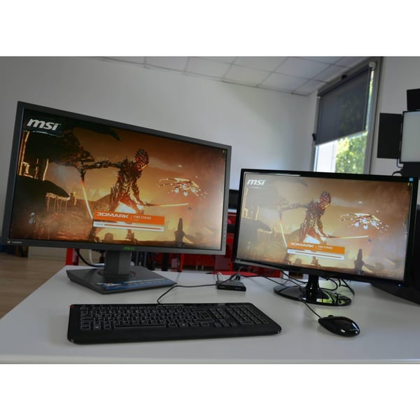 Techly IDATA HDMI2-4K2 bilddelare HDMI 2x HDMI