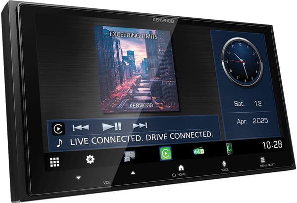 Kenwood DMX7525DABS bil media receiver Sort Wi-Fi 200 W Bluetooth