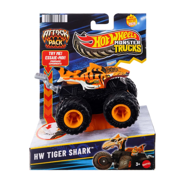 Hot Wheels Monster Trucks ATTACK PACK Assortment