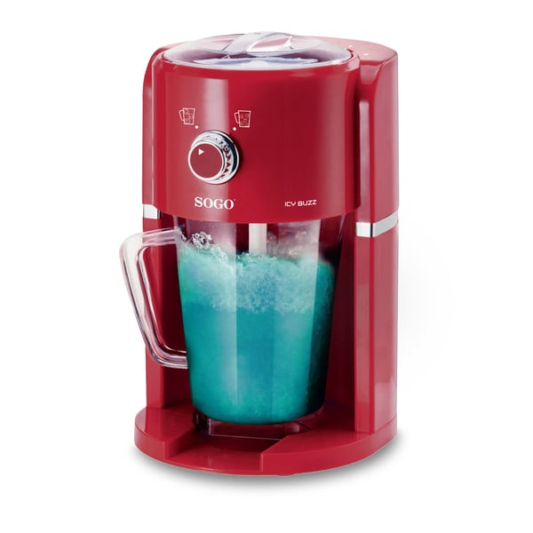 Sogo PIC-SS-11980 glassmaskin Glass-/millkshakemaskin 1,1 l 30 W Röd, Transparent