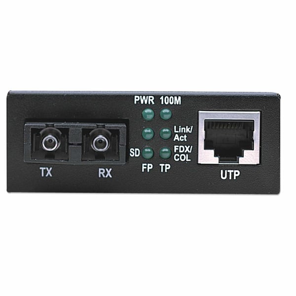Intellinet 506502 verkon mediamuunnin 100 Mbit/s 1310 nm Monitila Musta