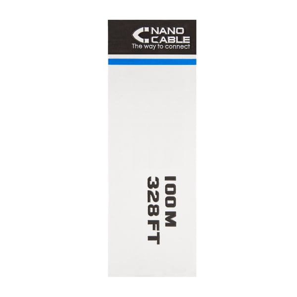 Nanocable 10.20.0302-EXT-BK nätverkskablar Svart 100 m Cat5e U/UTP (UTP)