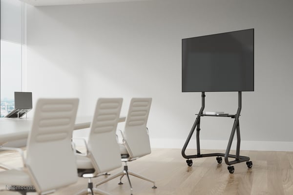 Neomounts NS-M3800BLACK multimedialaitteiden kärry ja teline Musta
