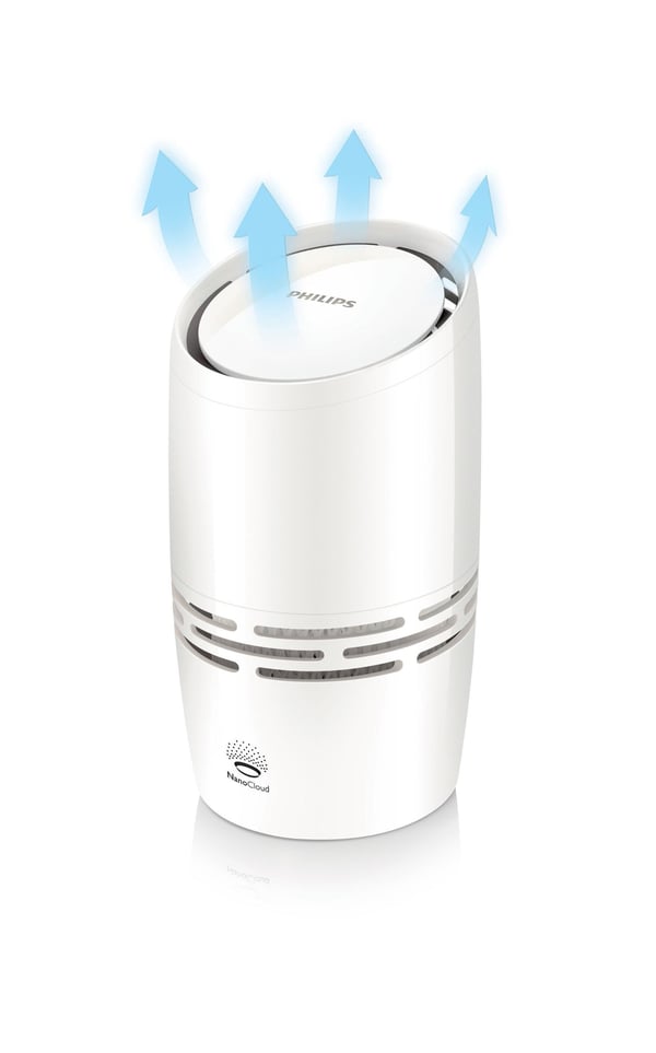 Philips Säker och ren luftfuktare med NanoCloud-teknik