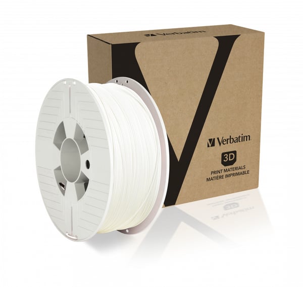 Verbatim 55027 3D print materiale ABS Hvid 1 kg
