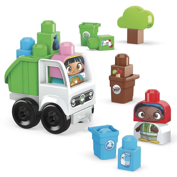 MEGA BLOKS Green Town Sort & Recycle Squad