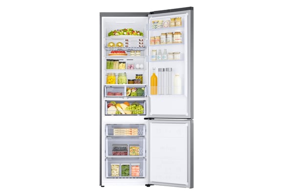 Samsung RB38C675CS9 Fritstående Rustfrit stål