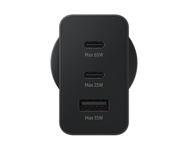 Samsung EP-T6530NBEGWW mobiililaitteen laturi Universaali Musta AC Pikalataus Sisätila