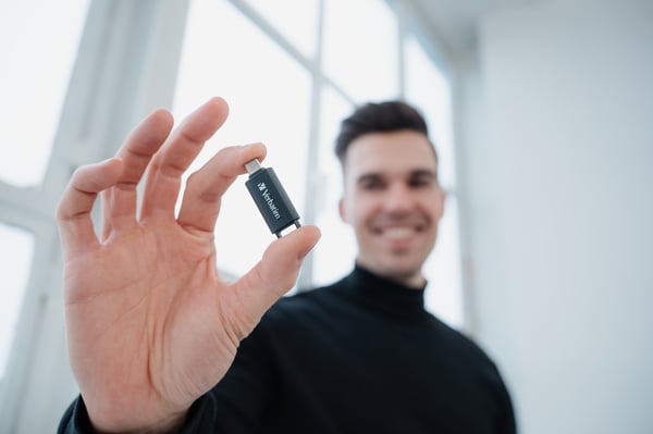 Verbatim Store 'n' Go USB-muisti 128 GB USB Type-C 3.2 Gen 1 (3.1 Gen 1) Musta