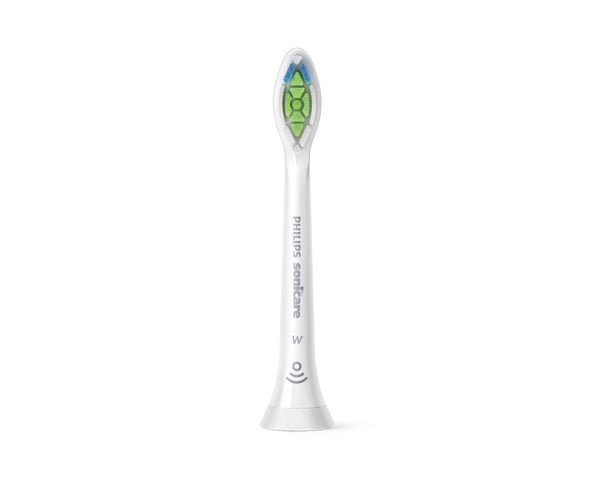 Philips Sonicare W2 Optimal White HX6064/10 4x Soniske tandbørstehoveder - Hvid Philips Sonicare W2 Optimal White HX6064/10 4x Soniske tandbørstehoveder - Hvid