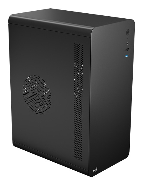 AEROCOOL ADVANCED TECHNOLOGIES Geh Mini CS-110 v1 MicroATX/MiniITX musta - Micro/Mini/Flex-ATX