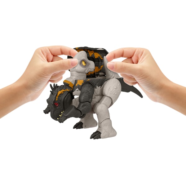 Jurassic World FIERCE CHANGERS MASSIVE STRETCH Giganotosaurus & Nasutoceratops