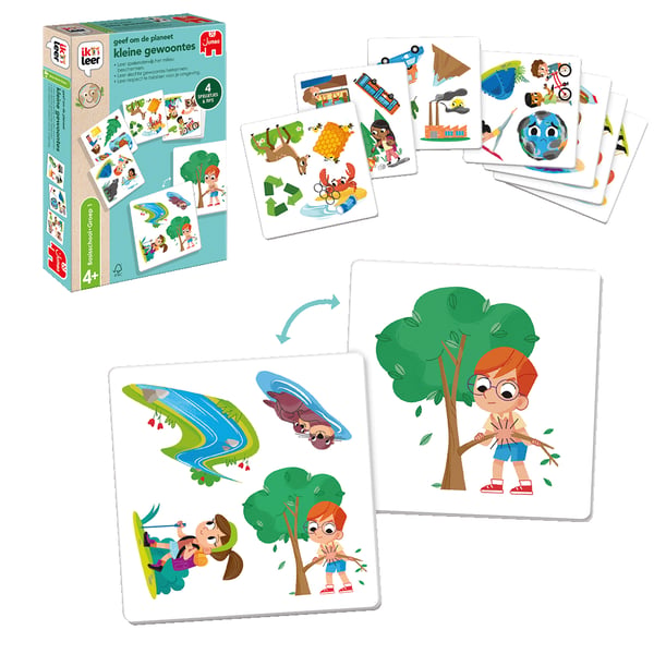 Jumbo Take care of the planet Little actions BNL Lautapeli Opettavainen