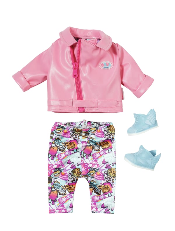 BABY born City Deluxe Scooter Outfit Dockkläduppsättning