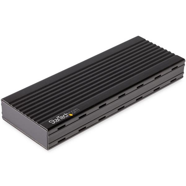 StarTech.com M2E1BMU31C drevkabinet SSD kabinet Sort M.2