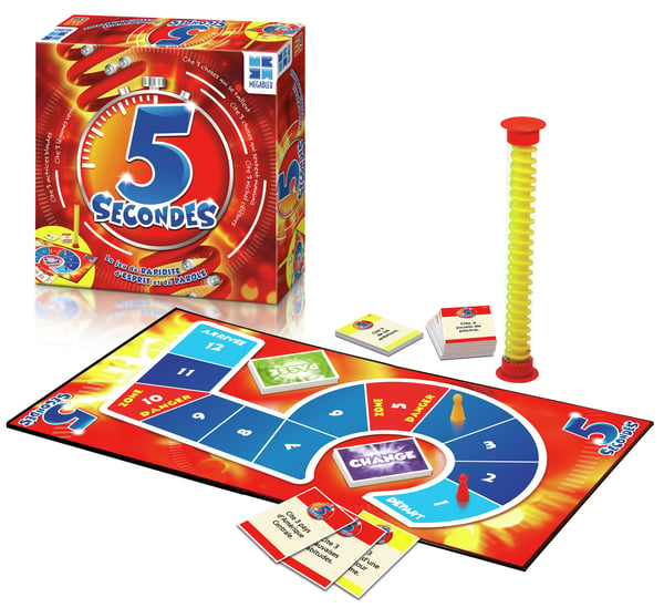 MEGABLEU 678078 brætspil 5 Secondes 20 min. Trivia