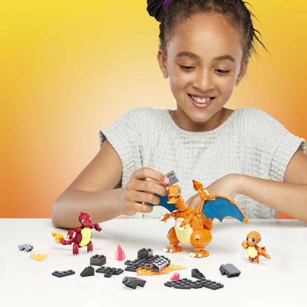 MEGA Pokémon Construx Charmander-udvikling