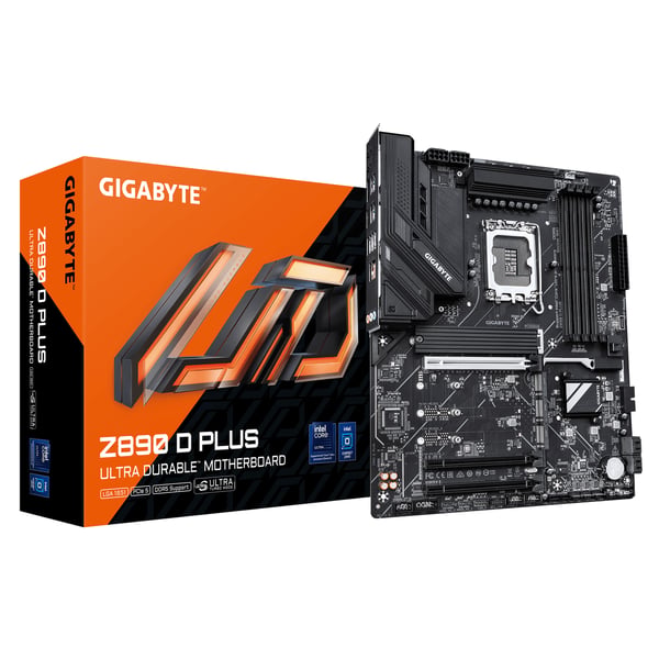 GIGABYTE Z890 D PLUS moderkort Intel Z890 LGA 1851 (Socket V1) ATX