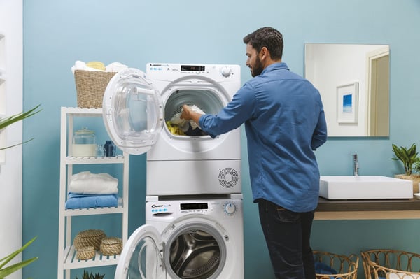 Candy Smart Pro CSOE H10A2DE-S kuivausrumpu Vapaasti seisova Edestä täytettävä 10 kg Valkoinen