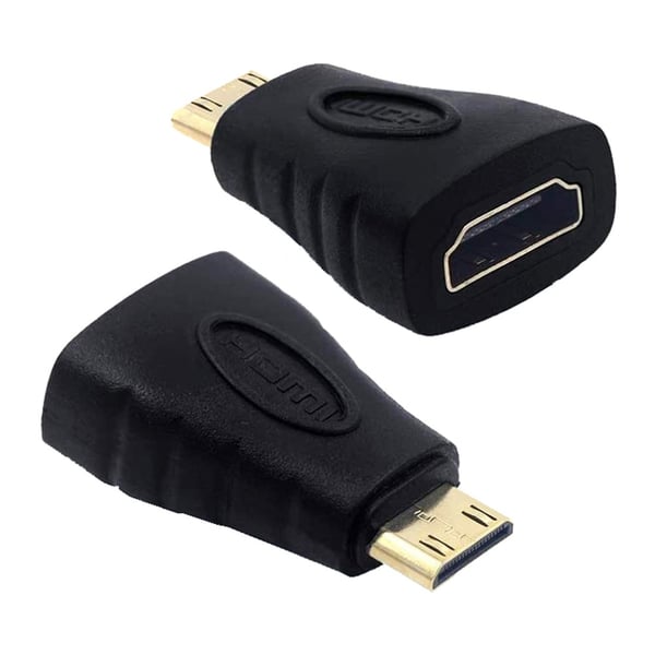 Techly Mini HDMI - HDMI M/F Sort