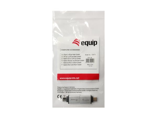 Equip 133473 kabel kønsskifter USB Type C USB Type A Sølv