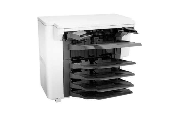 HP LaserJet -nitoja/pinoamislaite/postilaatikko